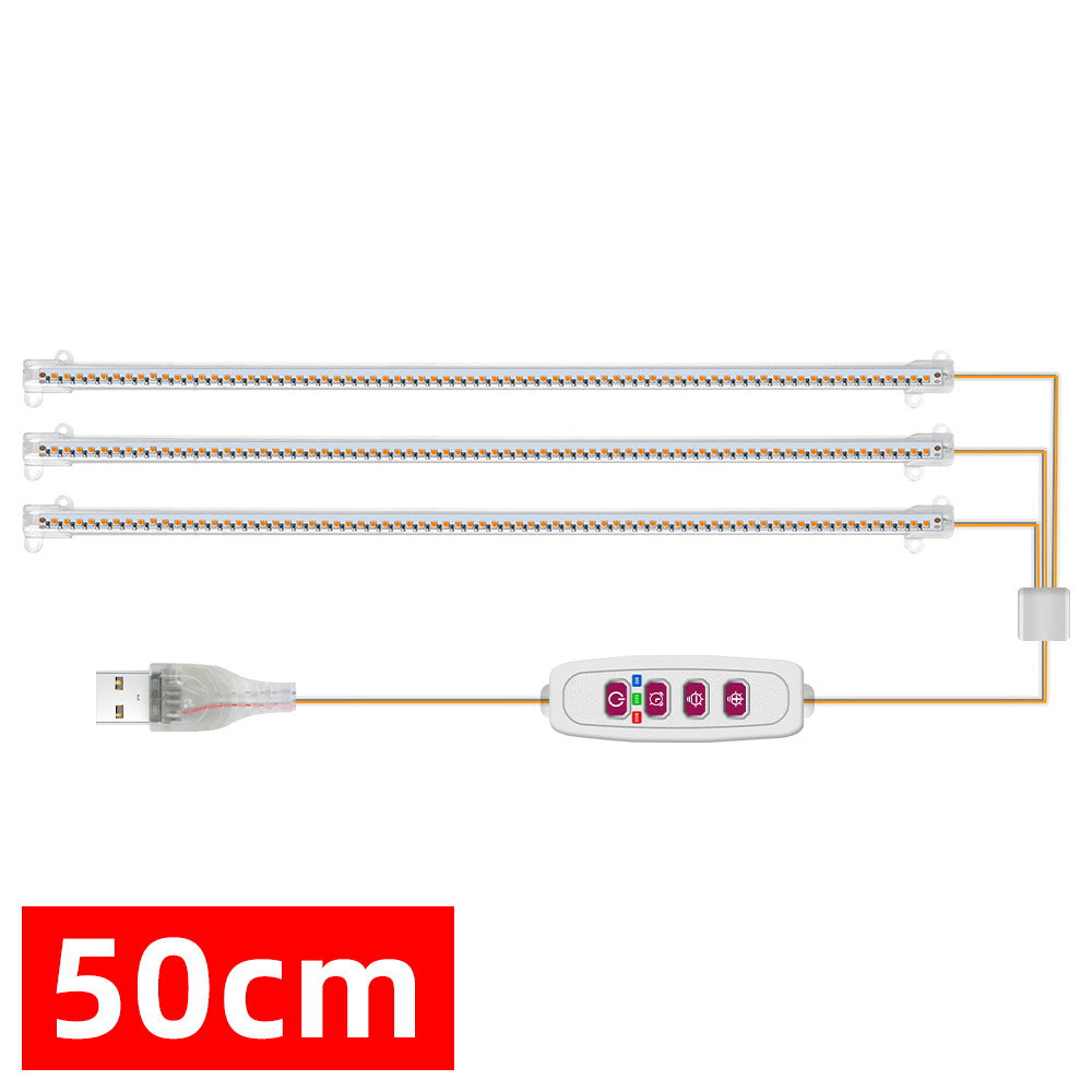 1/2/3/4 LED Grow Light Strips for Indoor Plants Red Blue Full Spectrum USB Phyto Lamp Timer Dimmable Seedlings Flower Lamp Bar