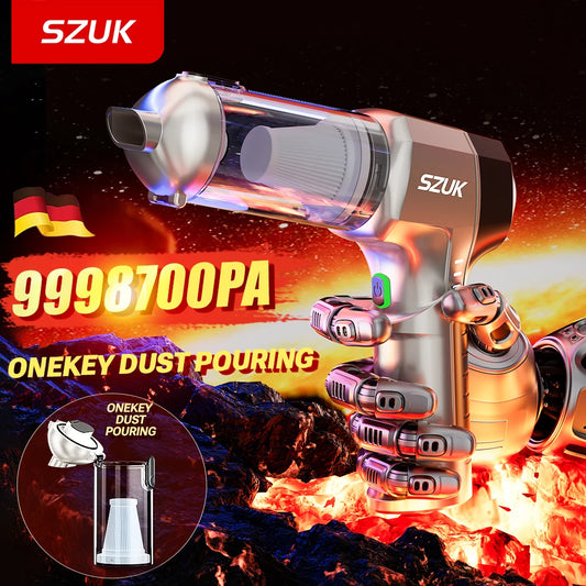 SZUK Powerful Wireless Vacuum Cleaner Handheld Vacuum Cleaner Mini Portable Vacuum CleanerCordless Vacuum Cleaner Home appliance