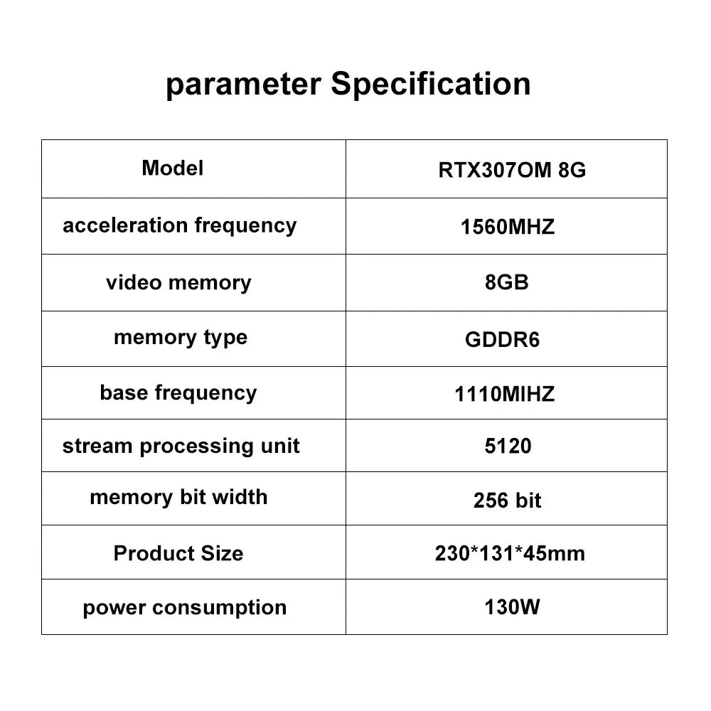 USED Video card RTX 3070M (3070 Laptop) 8GB 256Bit DDR6 Non LHR Perfectly Compatible With Mining BTC ETH Speed Reaches 65+MH/S