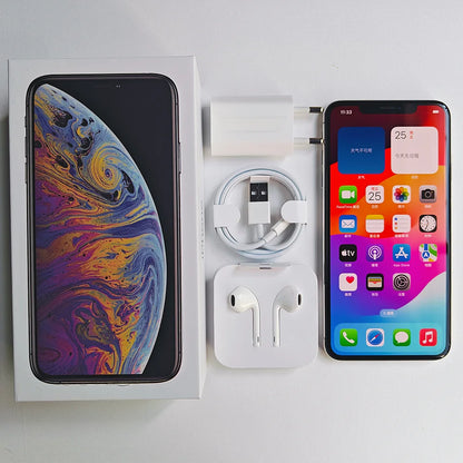 Original Apple iPhone XS Max 4G LTE Mobile Cell Phone 6.5" RAM 4GB ROM 64GB/256GB NFC A12 Bionic IOS Unlocked xs max phone