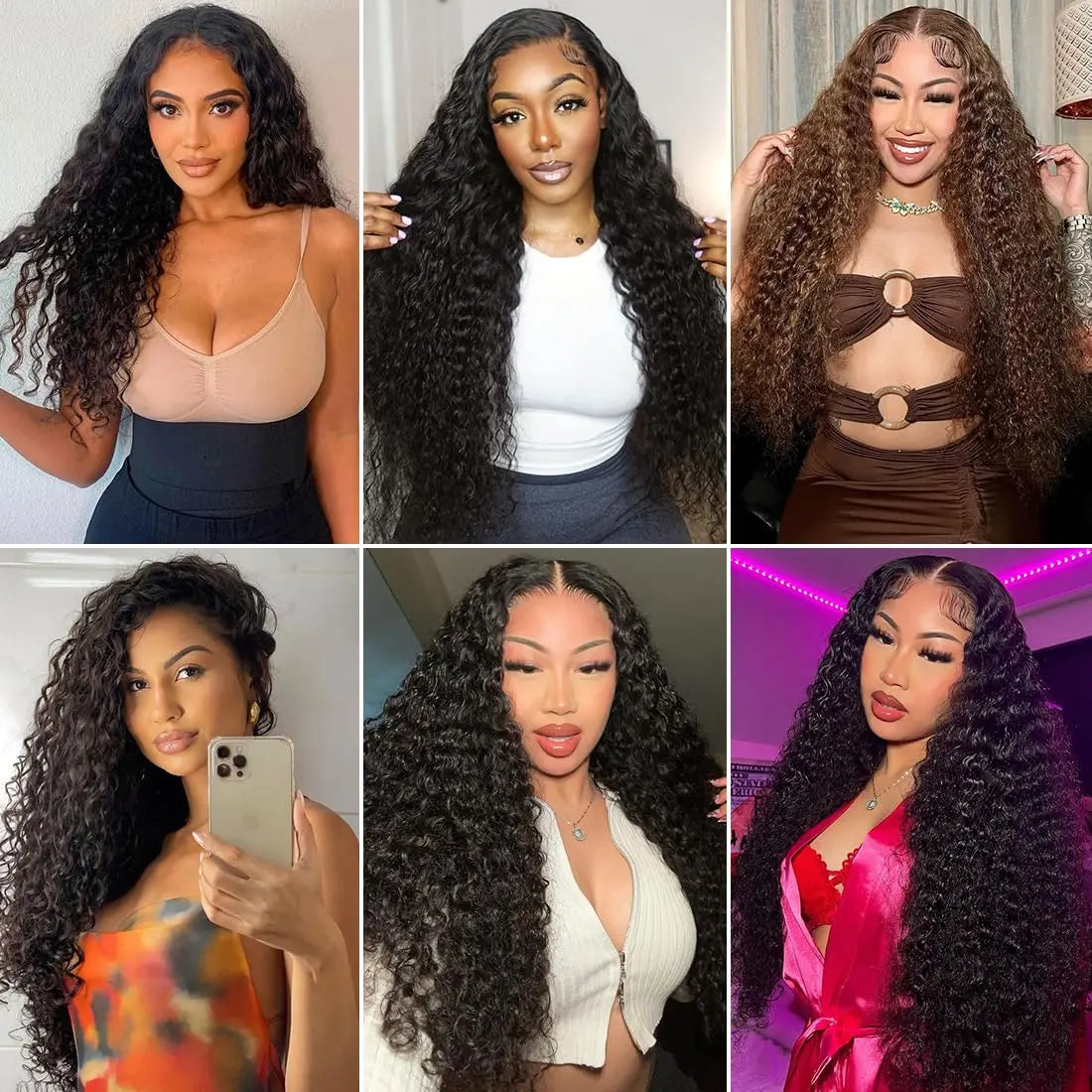 13x4 Deep Wave Lace Front Wigs Human Hair Pre Plucked 200% Density 14-32Inch Lace Frontal Human hair Wigs Natural Color Hairline