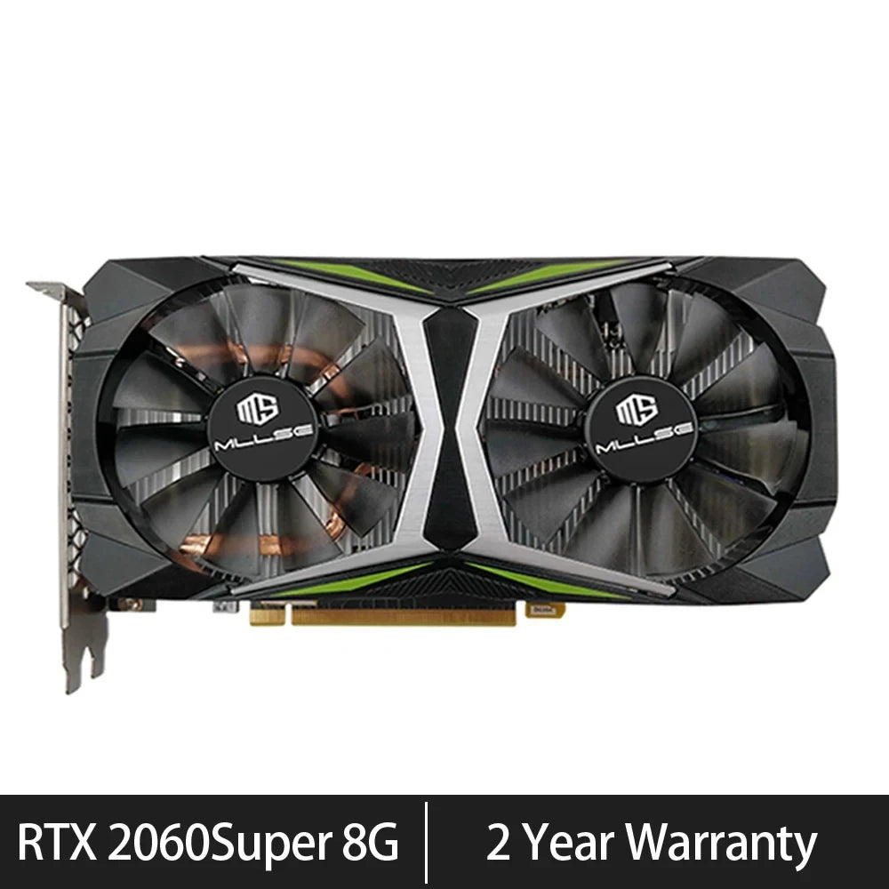 USED RTX 2060 Super 8GB Placa De Video Gaming Graphics Card GDDR6 256Bit 8Pin PCI Express 3.0x16 rtx 2060 super 8gb game PC