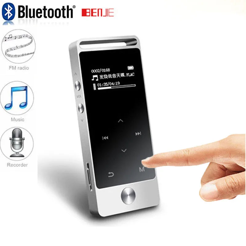 music player RUIZU X50 Sportmp3 player bluetooth  Clip Mini Support FM,Recording,E-Book,Clock,Pedometer mini mp3 player