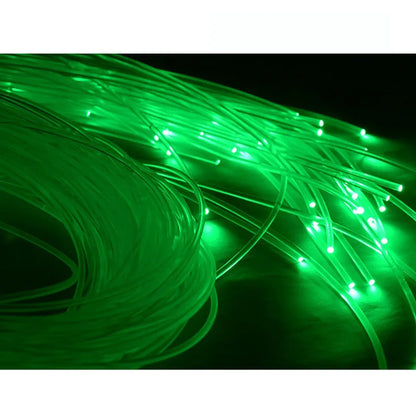 Hot Sales 1～5 Meter 0.5mm End Glow PMMA Fiber Optic Cable For DIY LED Star Ceiling Light