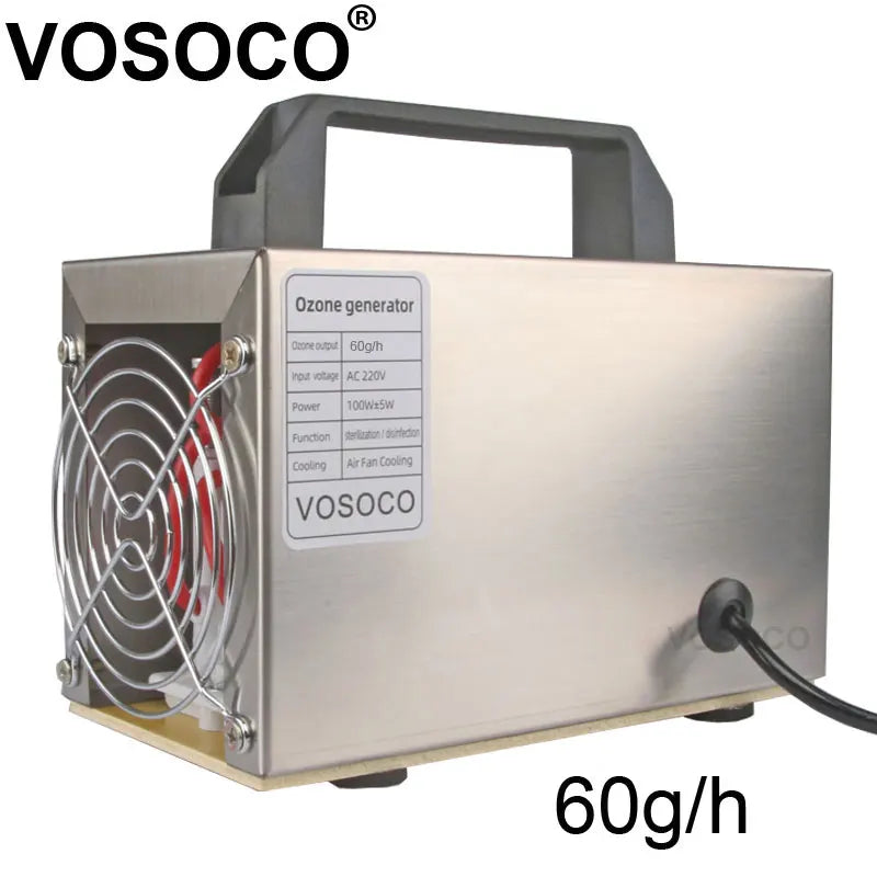 60g/h Ozone Generator Ozone Machine Air Purifier Air cleaner Disinfection Sterilization Cleaning Formaldehyde 220V 110V