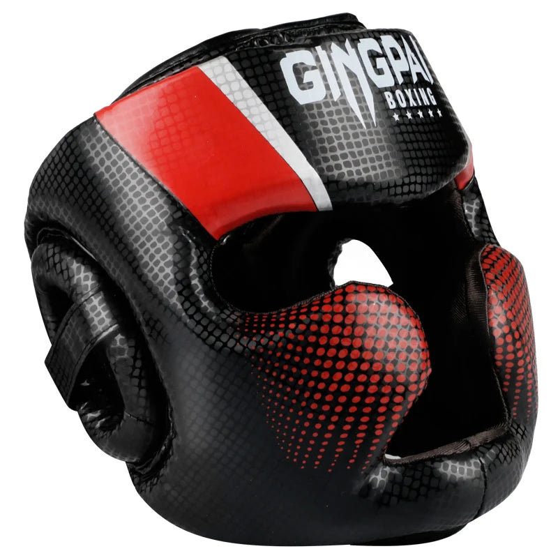 Promotion Boxing MMA Safety Helmet Head Gear Protectors Adult Child Training Headgear Muay Thai Kickboxing Full-Covered Helmets