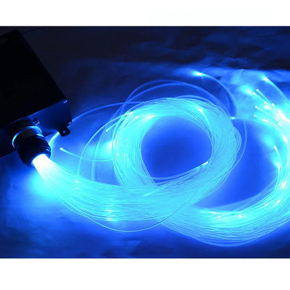 Hot Sales 1～5 Meter 0.5mm End Glow PMMA Fiber Optic Cable For DIY LED Star Ceiling Light