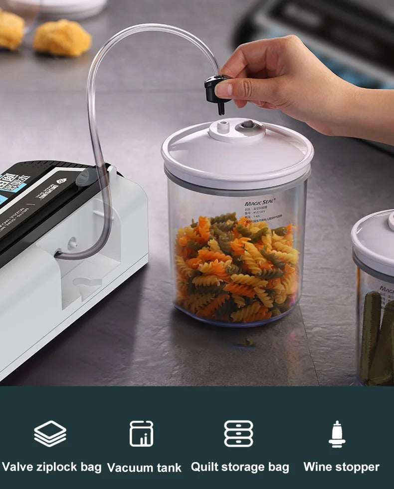 Senior Electric Vacuum Sealer Packaging Machine For Home Kitchen For Sealing Fresh Packaging Machine For Food Preservation MS175