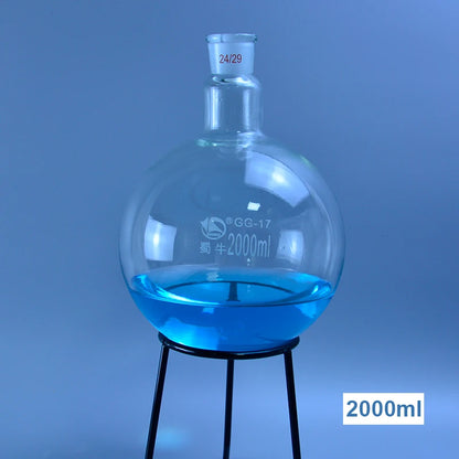 50/100/250/500/1000/2000ml 24/29 single neck round-bottom flask,Boiling Flask round bottom,short neck standard ground mouth