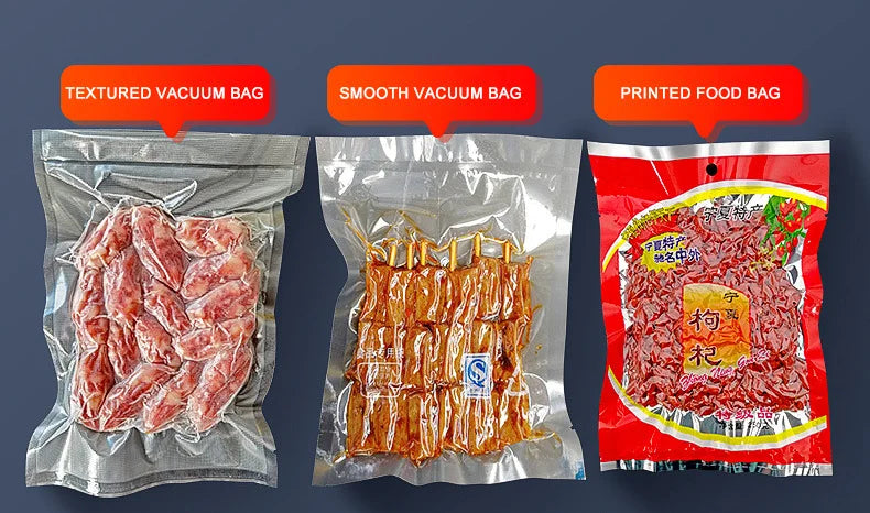 MAGIC SEAL MS400 Food Vacuum Sealer Machine Best Vacuum Sealer Packaging Machine Plastic Bag Sealer Common To All Bags