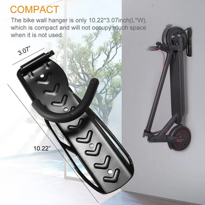 Scooter Wall Holder For Xiaomi M365 For Ninebot Max G30 ES1 ES2 Electric Storage Hanger Stand Load 50kg