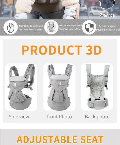 Egobaby breeze Baby Carrier Multifunction Breathable Infant Carrier Backpack Kid Carriage Toddler baby Sling Wrap Suspenders 360