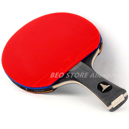 TIBHAR Table Tennis Racket 6/7/8/9 Star Sticky Rubber Pimples-in Professional Hight Quality Original TIBHAR Racket Ping Pong Bat