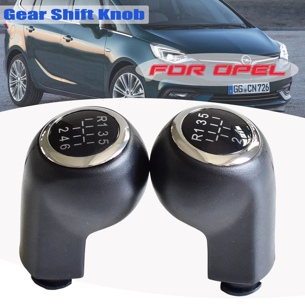 Fit For VAUXHALL OPEL ASTRA III H 1.6 2004-2010 Manual 5 6 Speed Gear Stick Lever Knob Shifter With Leather Dust-Proof Cover