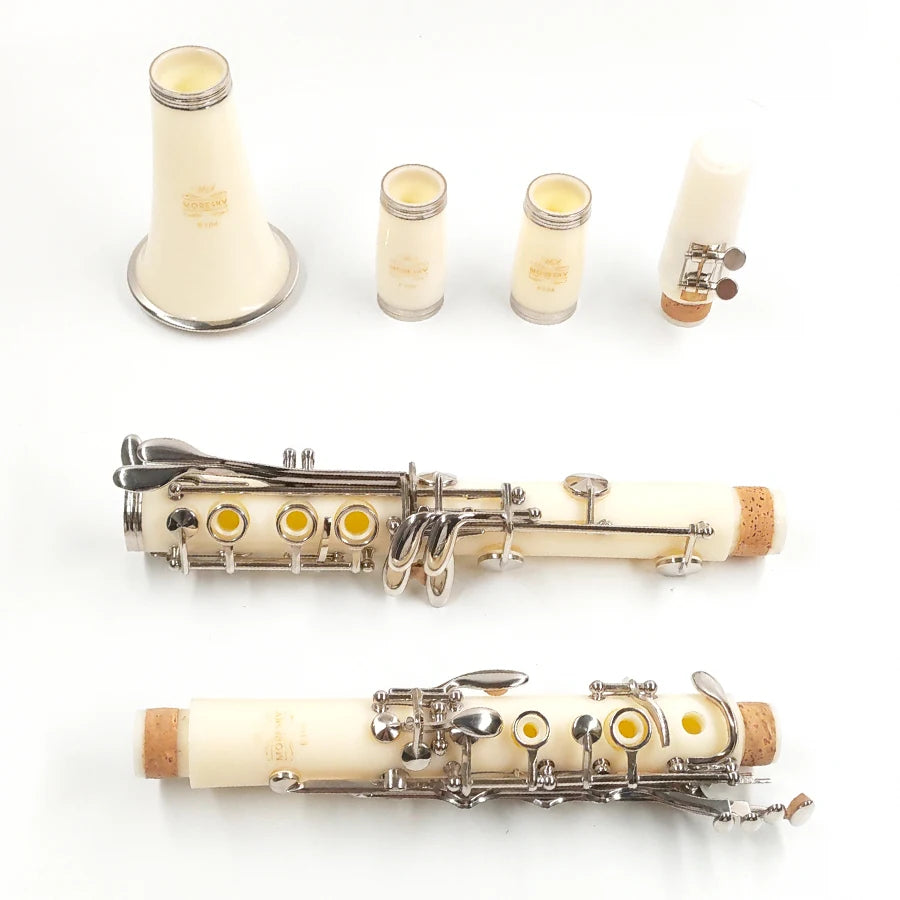 MORESKY Bb Clarinet 17 Key Sib Klarnet /ABS Body Material Clarinette