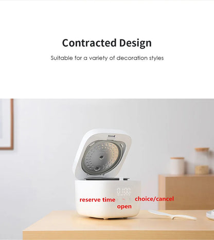 Hot XIAOMI MIJIA Mini Electric Rice Cooker Intelligent Automatic Household Kitchen Cooker 1-2 Person Small Electric Rice Cookers