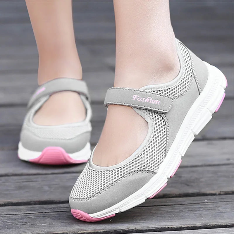 Women Shoes Breathable Vulcanized Shoes White Zapatillas Mujer Super Light Women Casual Shoes Sneakers Women 2021 Women Flat