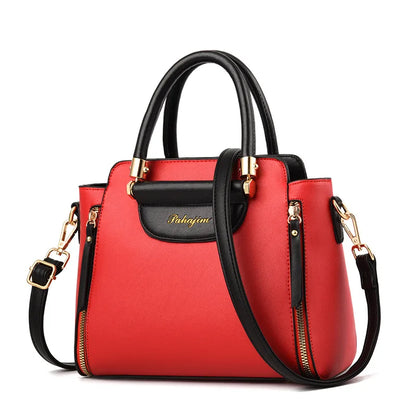 Women's bag 2024 new fashion women's bags hit color hand-held  bag Europeand the United States all-match shoulder messenger bag