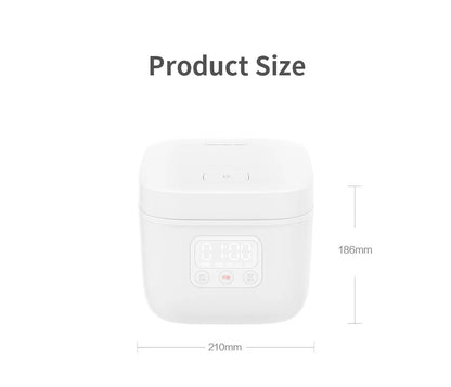 Hot XIAOMI MIJIA Mini Electric Rice Cooker Intelligent Automatic Household Kitchen Cooker 1-2 Person Small Electric Rice Cookers