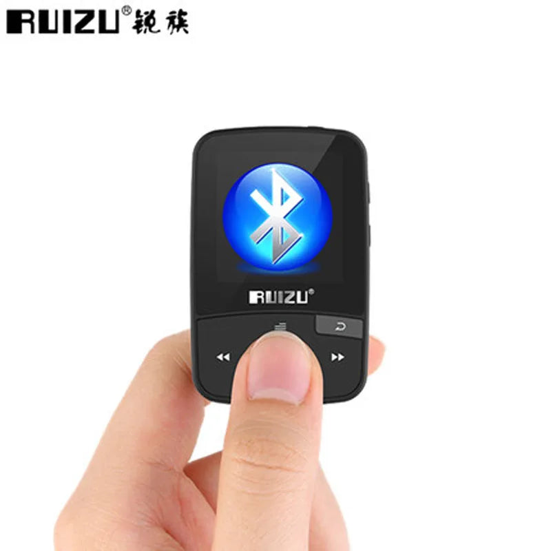 music player RUIZU X50 Sportmp3 player bluetooth  Clip Mini Support FM,Recording,E-Book,Clock,Pedometer mini mp3 player