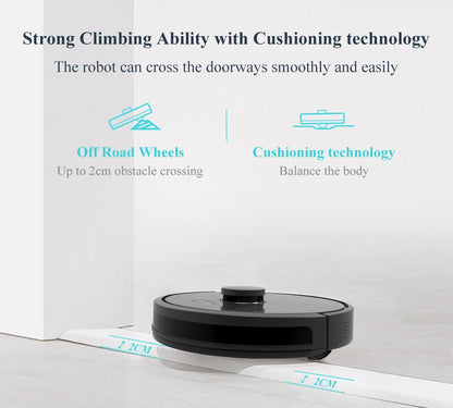 Robot Vacuum Cleaner ABIR X8,Laser Lidar,6500pa Suction,Multi-Floor Map,UV Lamp,TOF Wisdom,APP Restricted Area,Smart Home Mop