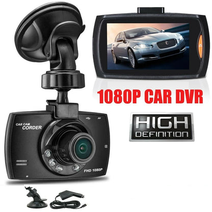 G30 Car DVR Dash Cam Full HD 1080P G-sensor Driving Recorder Cycle Recording Night Vision Wide Angle Video Camera