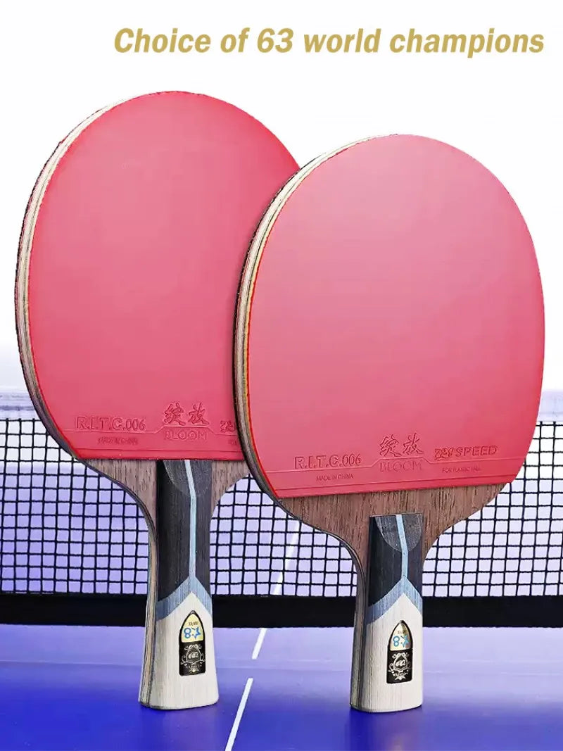 729 Ping Pong Racket Professional Offensive Table Tennis Racket King 6 7 8 9Star ITTF Approved Ping Pong Paddle for Intermediate