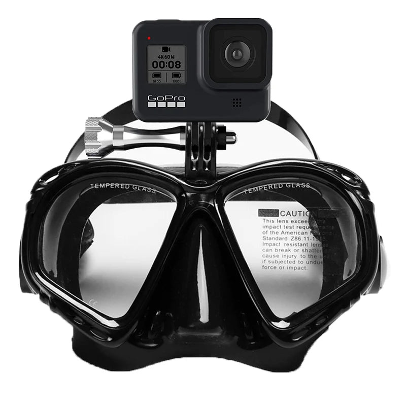 JoyMaySun Professional Underwater Camera Diving Masks Swimming Goggles Snorkel Scuba Diving Equipment Camera Holder For Go Pro