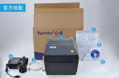 XP-460B/420B 4inch Shipping label/Express/Thermal Barcode Label printer Compatible with shipping label  4x6 inches Label