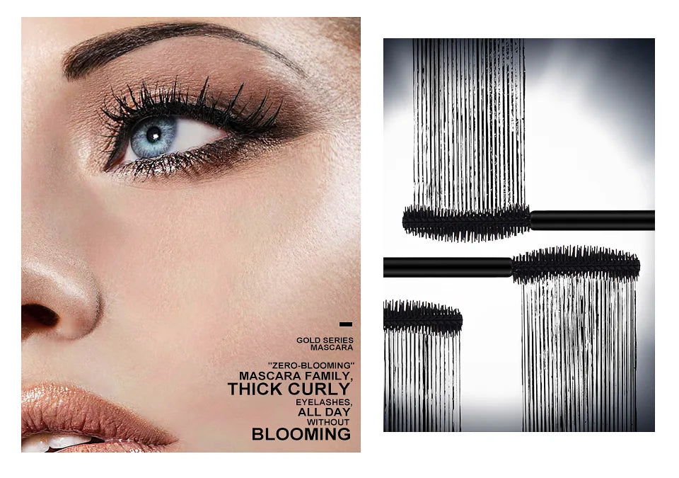 O.TWO.O Professional Volume Curled Lashes Black Mascare Waterproof Curling Tick Eyelash Lengtheing 3D Eye Makeup Mascara