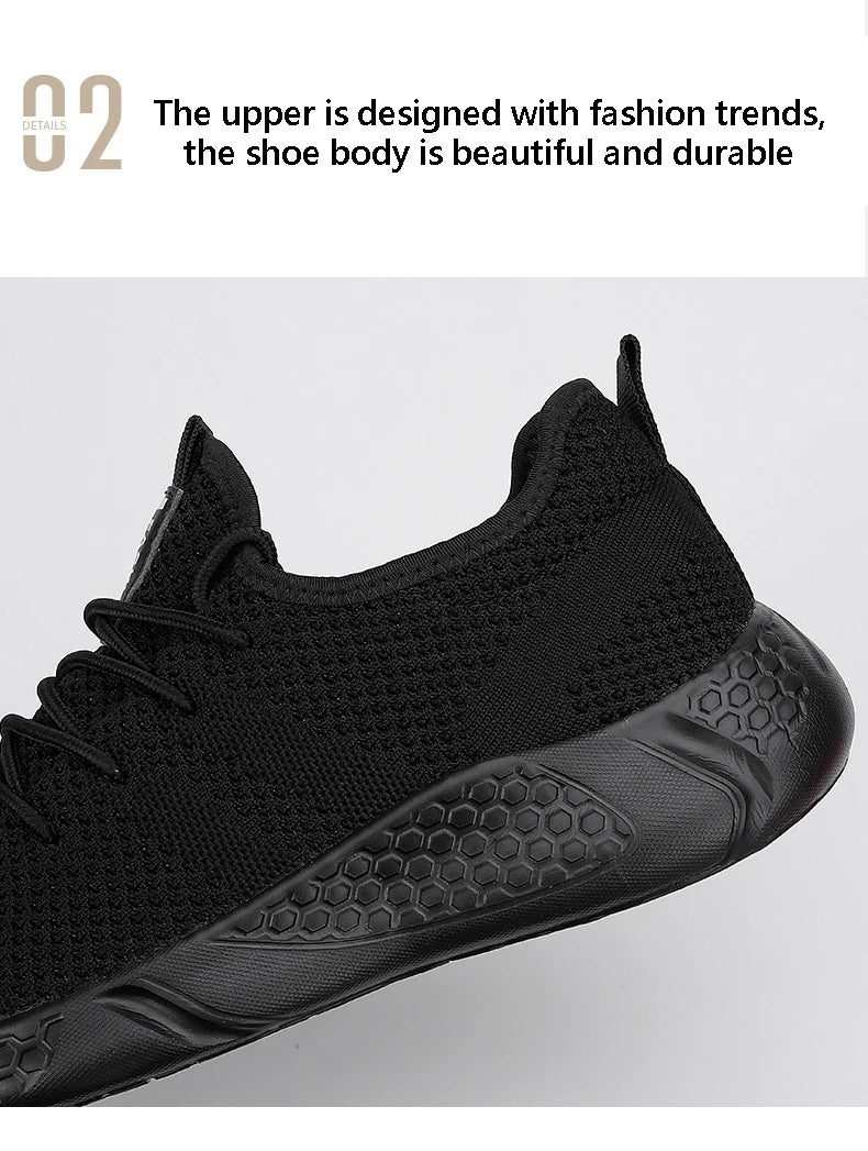 Men Light Running Shoes  Breathable Lace-Up Jogging Shoes for Man Sneakers Anti-Odor Men's Casual Shoes Drop Shipping