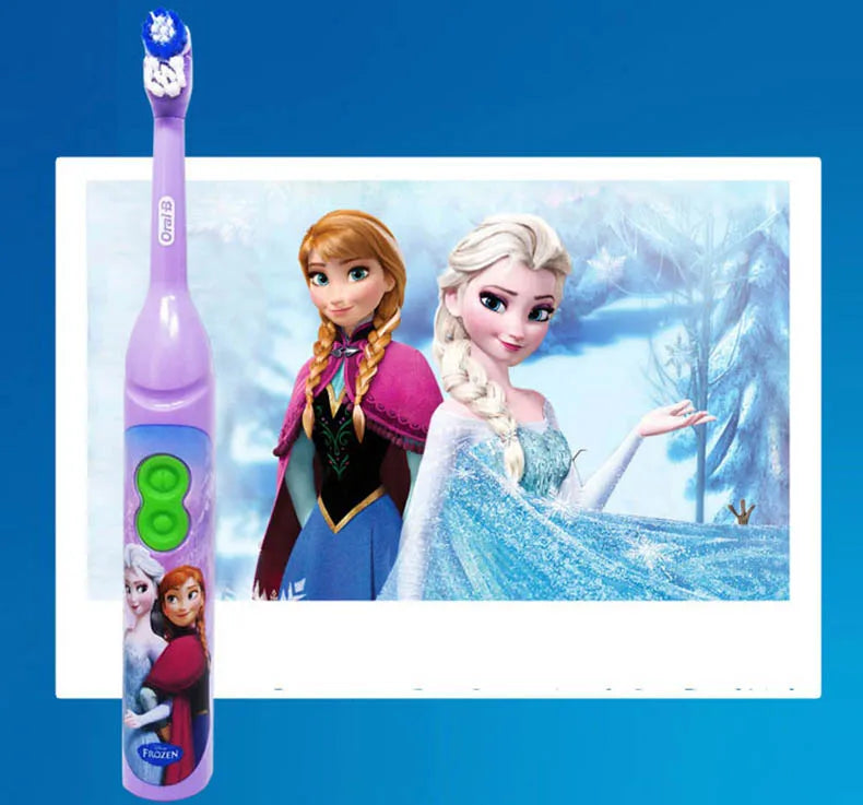 Oral B Electric Toothbrush Special for Children Gum Care Oral Clean Rotary Vibration Soft Bristle Battery Powered Tooth Brush