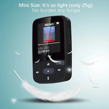 music player RUIZU X50 Sportmp3 player bluetooth  Clip Mini Support FM,Recording,E-Book,Clock,Pedometer mini mp3 player