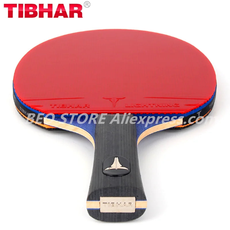 TIBHAR Table Tennis Racket 6/7/8/9 Star Sticky Rubber Pimples-in Professional Hight Quality Original TIBHAR Racket Ping Pong Bat