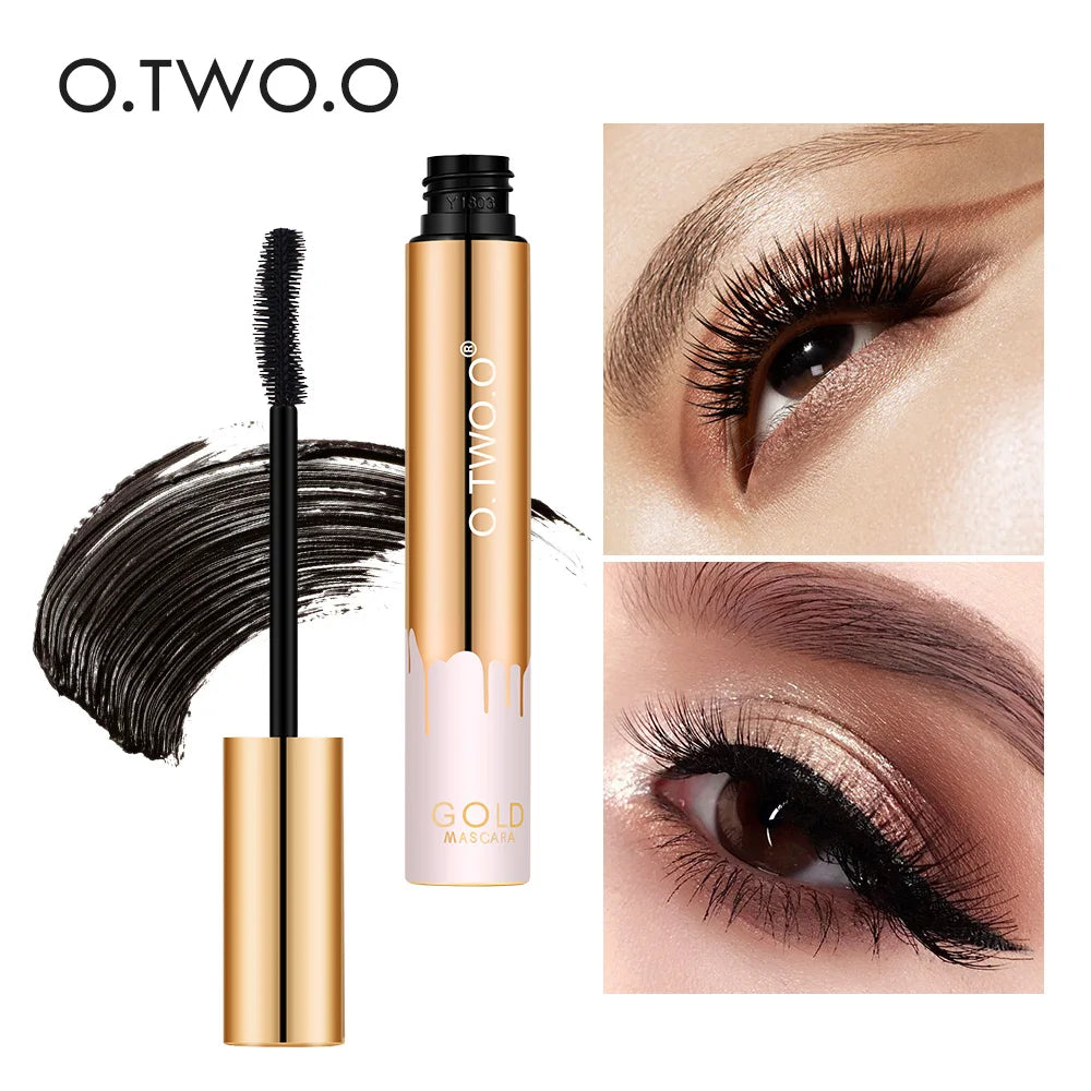 O.TWO.O Professional Volume Curled Lashes Black Mascare Waterproof Curling Tick Eyelash Lengtheing 3D Eye Makeup Mascara