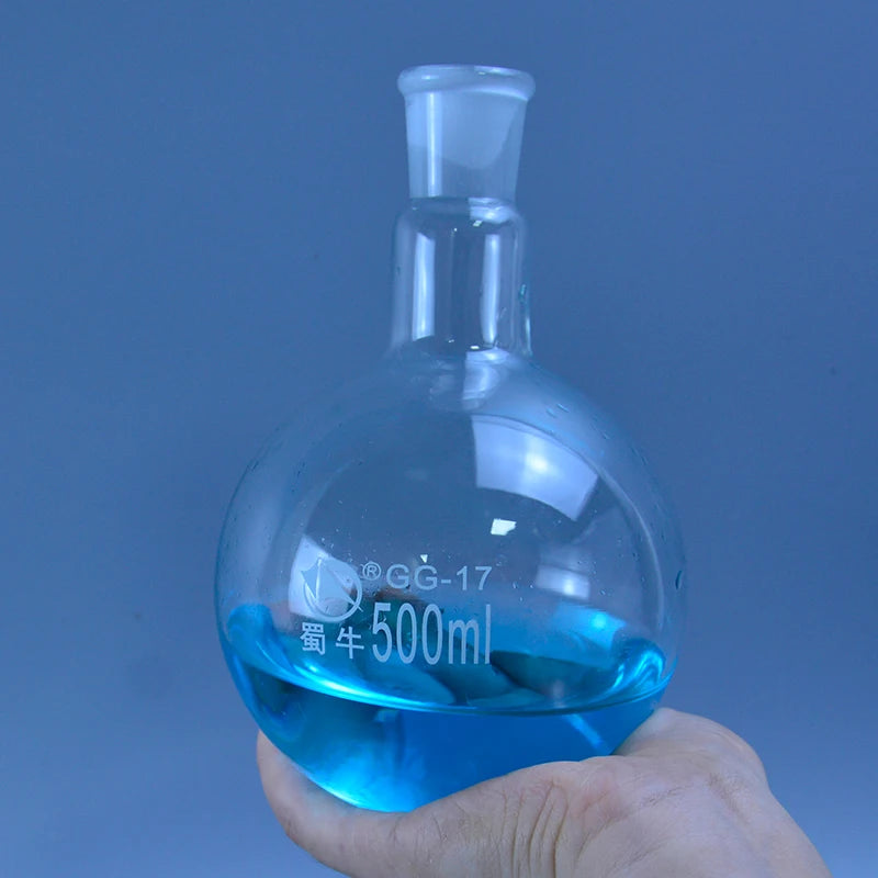 50/100/250/500/1000/2000ml 24/29 single neck round-bottom flask,Boiling Flask round bottom,short neck standard ground mouth