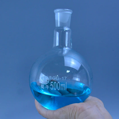 50/100/250/500/1000/2000ml 24/29 single neck round-bottom flask,Boiling Flask round bottom,short neck standard ground mouth