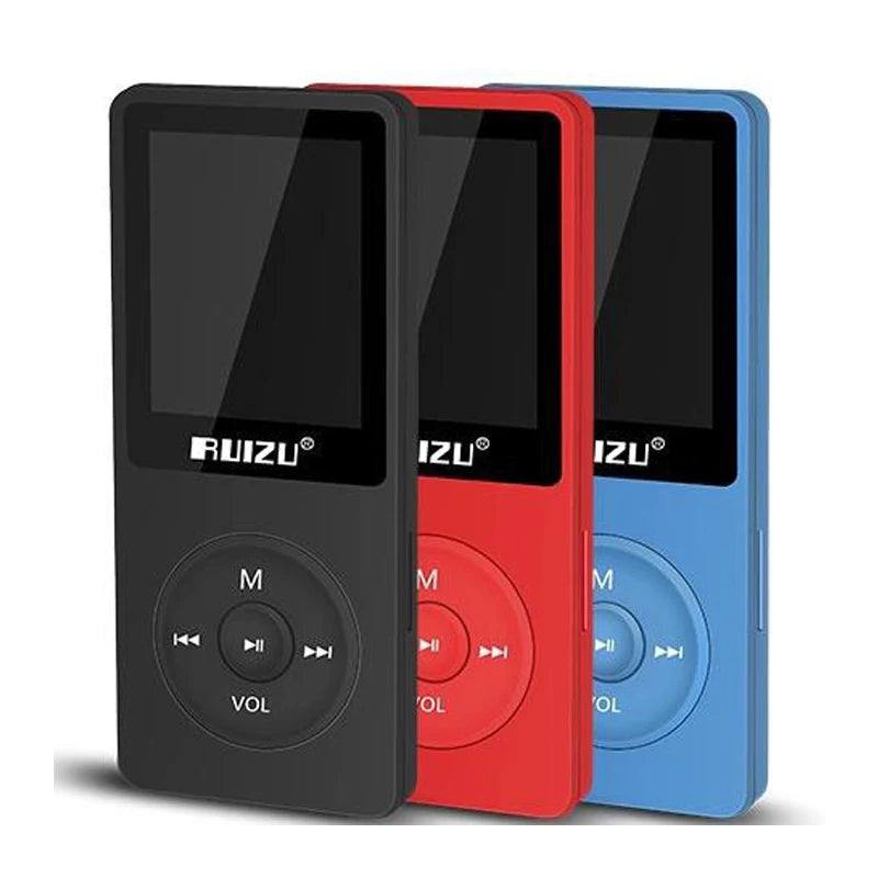 music player RUIZU X50 Sportmp3 player bluetooth  Clip Mini Support FM,Recording,E-Book,Clock,Pedometer mini mp3 player