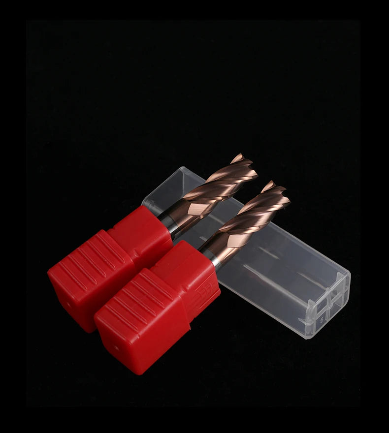 Milling Cutter Alloy Coating Tungsten Steel Tool Maching Hrc55 Endmill Milling Cutter Kit Milling Machine Tools cnc Router Bits