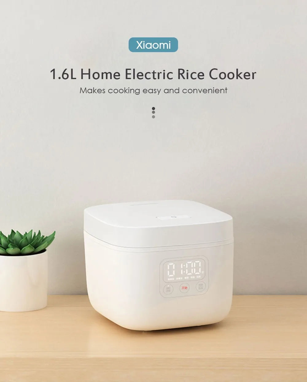 Hot XIAOMI MIJIA Mini Electric Rice Cooker Intelligent Automatic Household Kitchen Cooker 1-2 Person Small Electric Rice Cookers