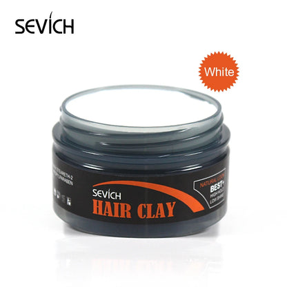 Sevich Matte Hair Clay Fashion Hair Styling Daily Use Mens Brushed Hair Clay High Strong Hold Low Shine Hair Styling Wax