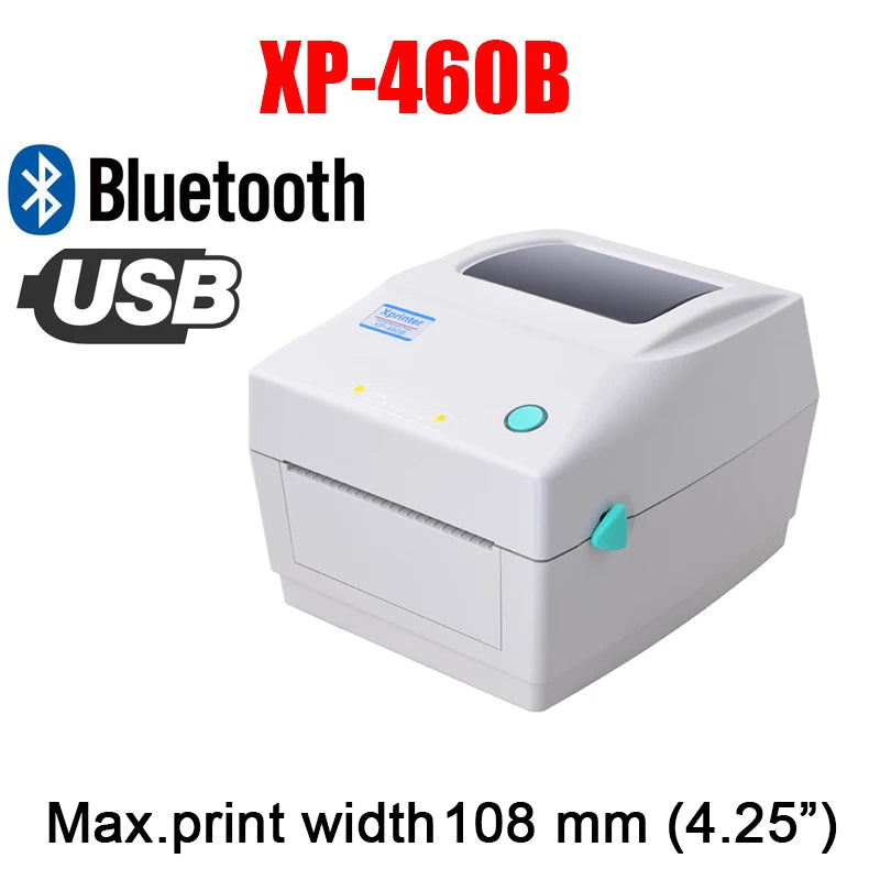 XP-460B/420B 4inch Shipping label/Express/Thermal Barcode Label printer Compatible with shipping label  4x6 inches Label