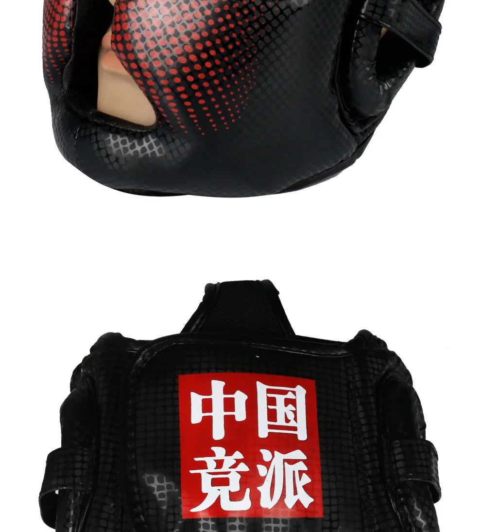 Promotion Boxing MMA Safety Helmet Head Gear Protectors Adult Child Training Headgear Muay Thai Kickboxing Full-Covered Helmets