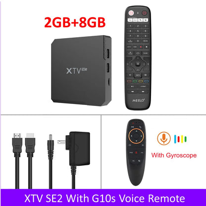 2023 TV BOX Android 11 Amlogic S905W2 4K 2G RAM 8G ROM Meelo Plus XTV SE2 Lite Android TV Box Mytv