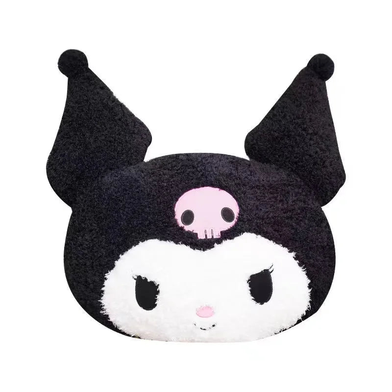 45cm Kuromi Doll Plush Doll Decoration Kuromi Pillow Doll Peripheral Toys Melody Birthday Gift