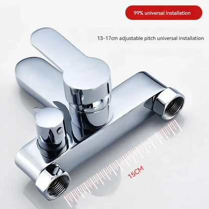 Bathroom Shower Faucet Mixing Valve Shower Shower Set Bathroom Bathtub Mixing Switch Triple Hot and Cold Faucet