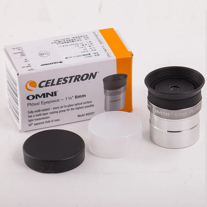 Celestron OMNI Eyepiece, Astronomical Telescope Accessory, 52-Degree Field of View, 4mm, 6mm, 9mm, 12mm, 15mm,32mm,40mm eyepiece