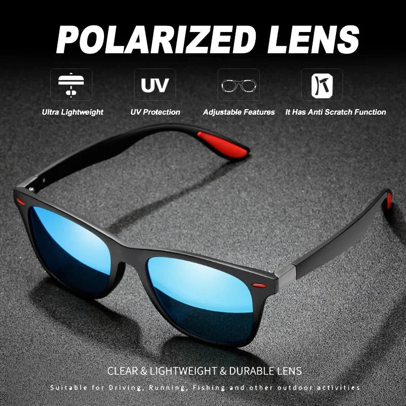 Night Vision Glasses PC Frame Polarized Sunglasses Men Outdoor Sport Sun Glasses Day Night Vision Driver Night Glasses Goggles