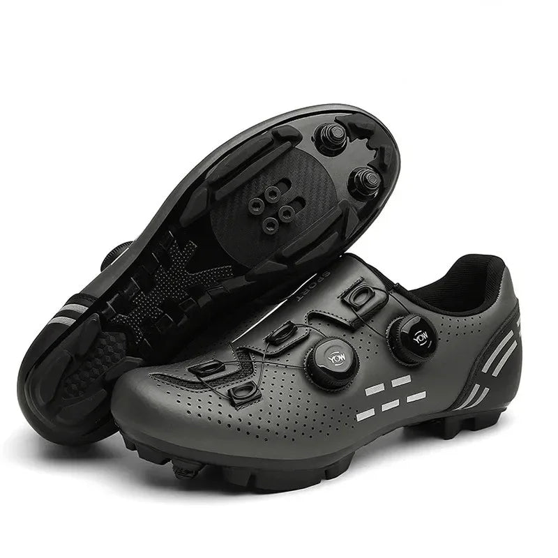 New Cycling Shoes for Men Women Speed Mountain Bicycle Flat SPD Pedals Racing Biking MTB Cleats Road Bike Sneakers