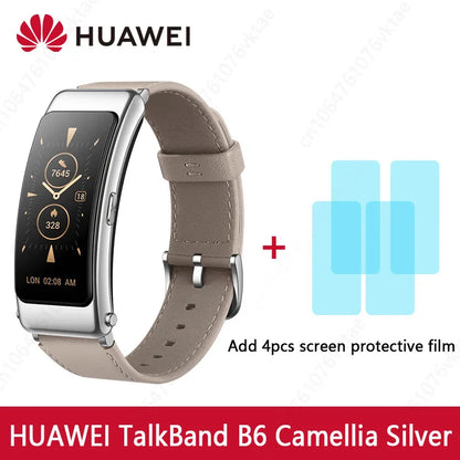 Huawei TalkBand B6 Smart Wristband Bluetooth 5.2 1.53 Inch AMOLED Screen Kirin A1 Processor Call Earphone Talk Band